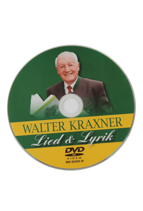 DVD "Lied& Lyrik" - Prof. Walter Kraxner